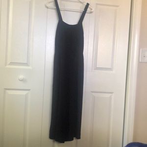 Black Romper with palazzo pants